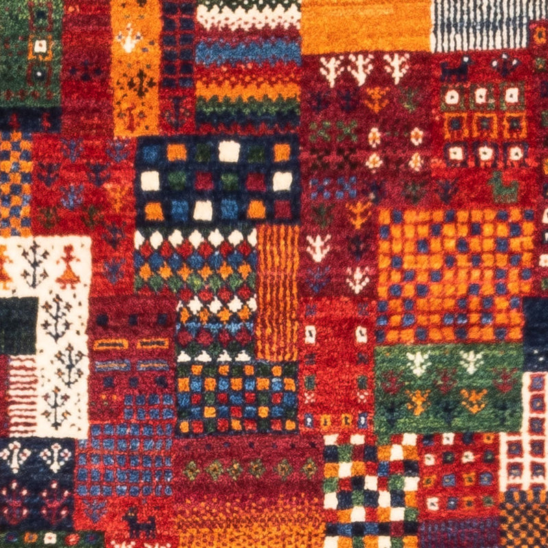 Gabbeh Teppich - Loribaft Perser - Royal - 130 x 83 cm - mehrfarbig