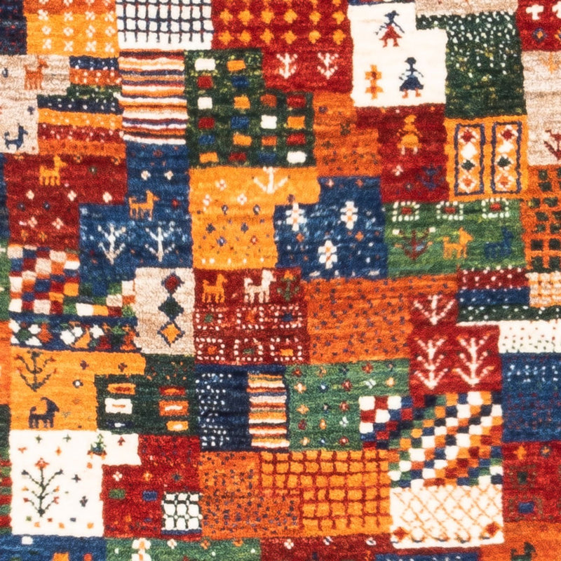 Gabbeh Teppich - Loribaft Perser - Royal - 125 x 80 cm - mehrfarbig