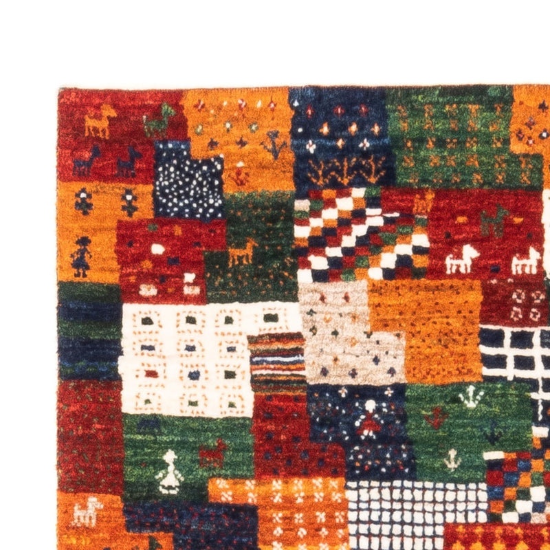 Gabbeh Teppich - Loribaft Perser - Royal - 125 x 80 cm - mehrfarbig