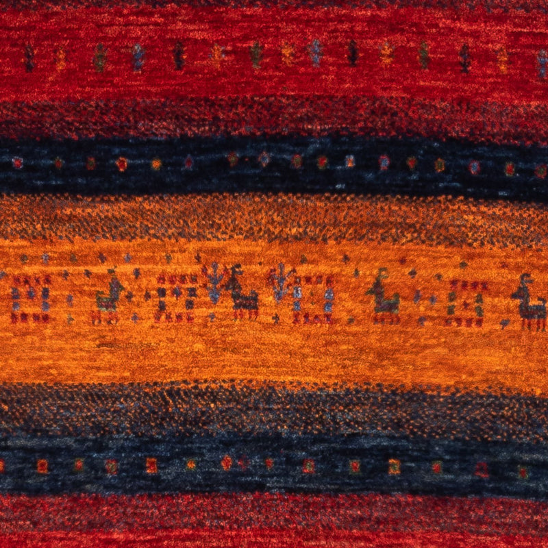 Gabbeh Teppich - Loribaft Perser - Royal - 137 x 86 cm - mehrfarbig