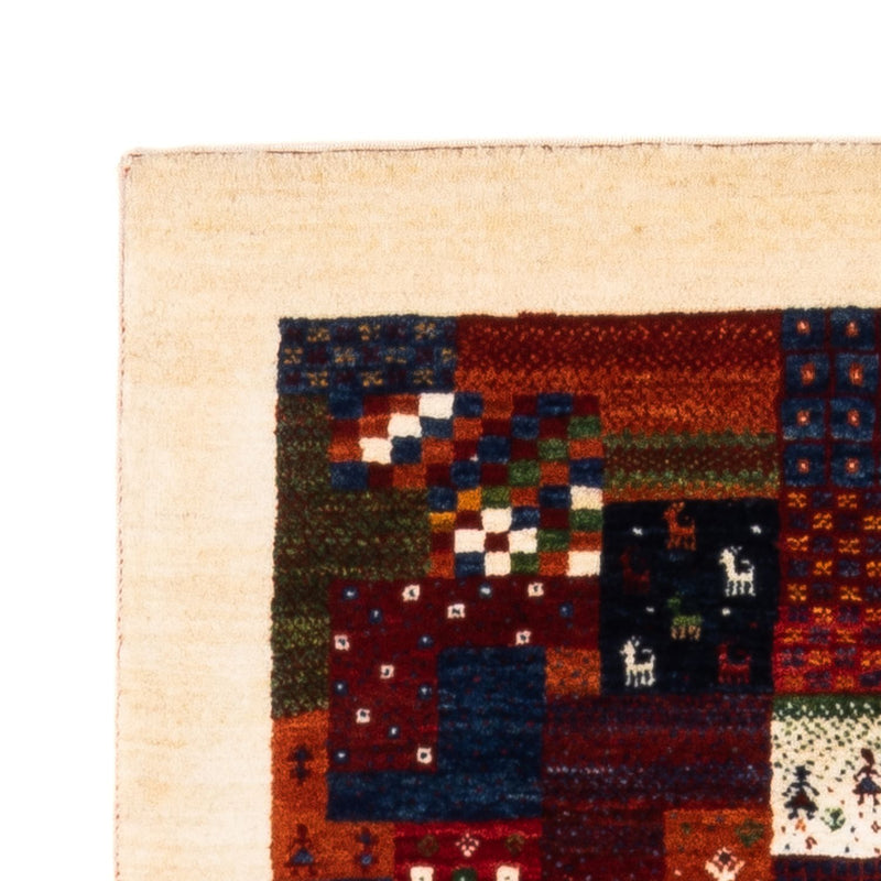 Gabbeh Teppich - Loribaft Perser - Royal - 134 x 84 cm - mehrfarbig