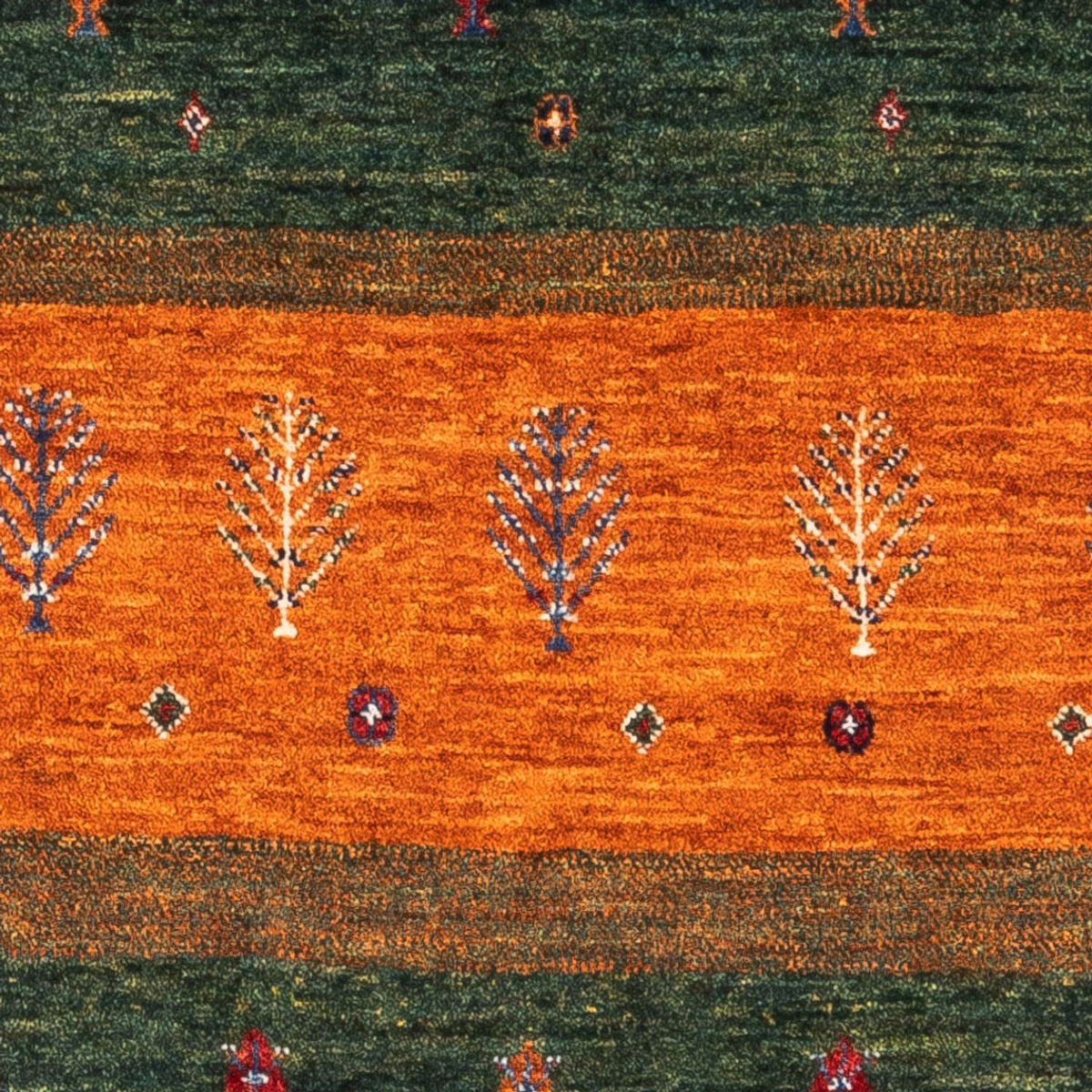 Gabbeh Teppich - Loribaft Perser - Royal - 136 x 84 cm - mehrfarbig