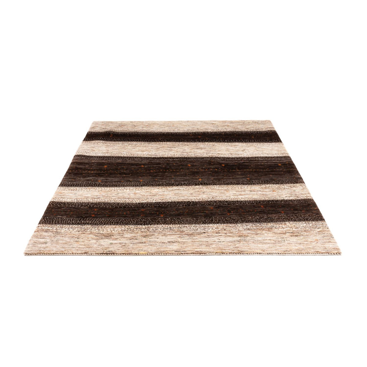 Gabbeh Teppich - Loribaft Perser - 198 x 160 cm - grau