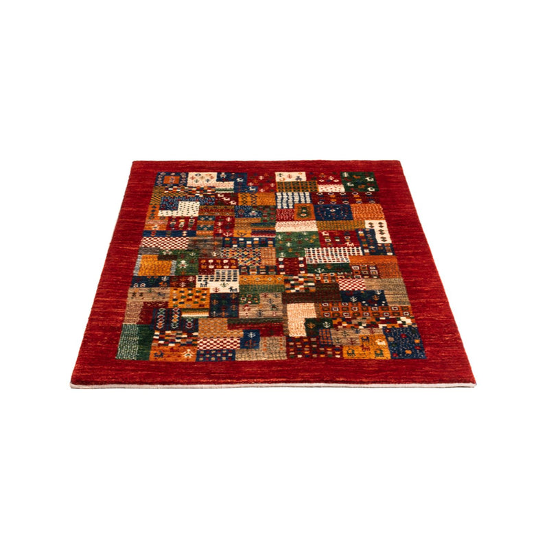 Gabbeh Teppich - Loribaft Perser - Royal - 134 x 90 cm - mehrfarbig