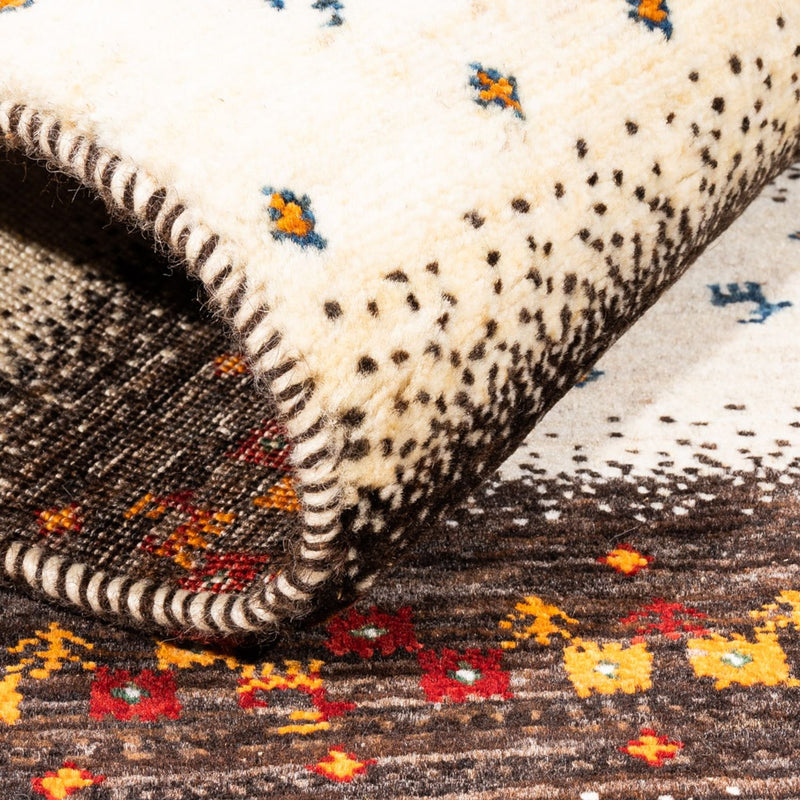 Gabbeh Teppich - Loribaft Perser - Royal - 127 x 83 cm - mehrfarbig