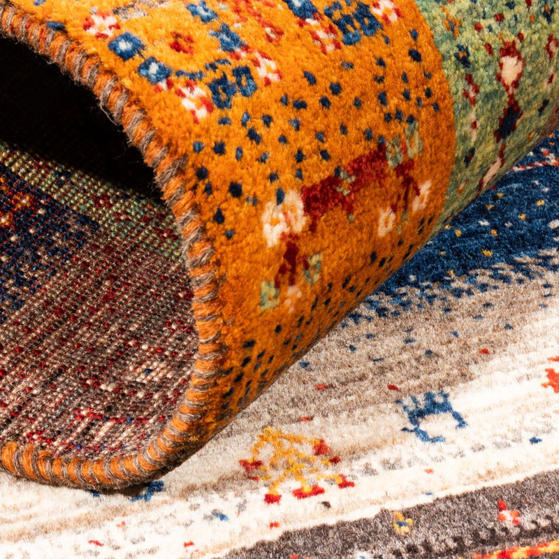 Gabbeh Teppich - Loribaft Perser - Royal - 145 x 90 cm - mehrfarbig