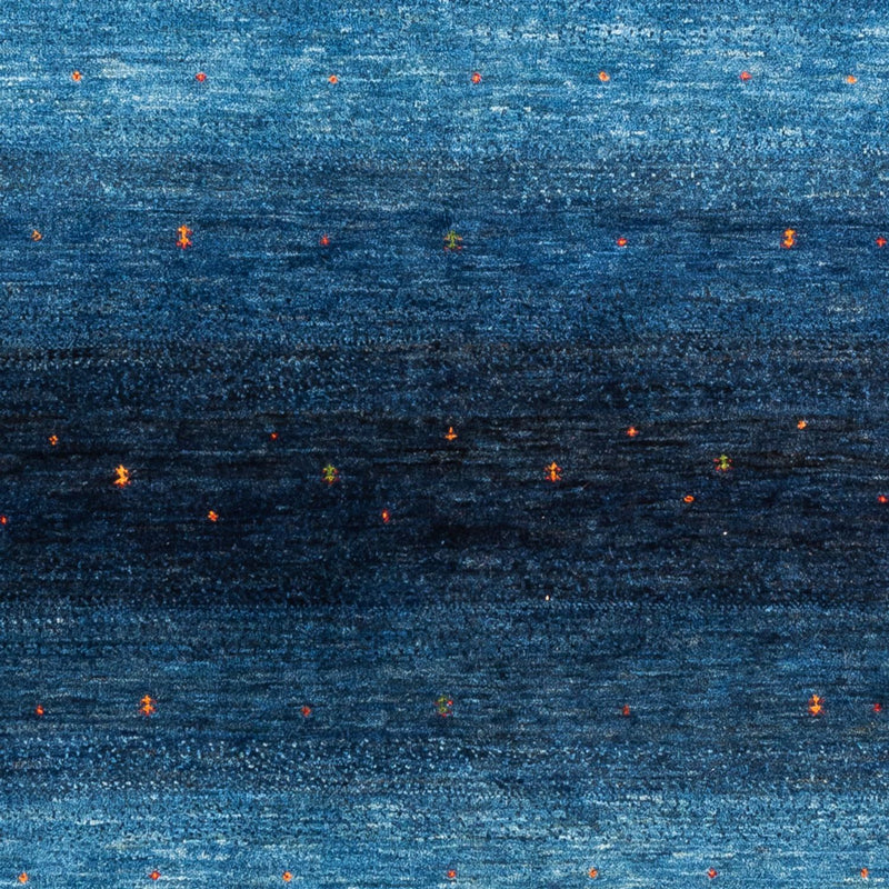 Gabbeh Teppich - Loribaft Perser - 204 x 153 cm - blau