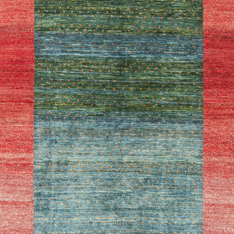 Gabbeh Teppich - Perser - 236 x 172 cm - grün