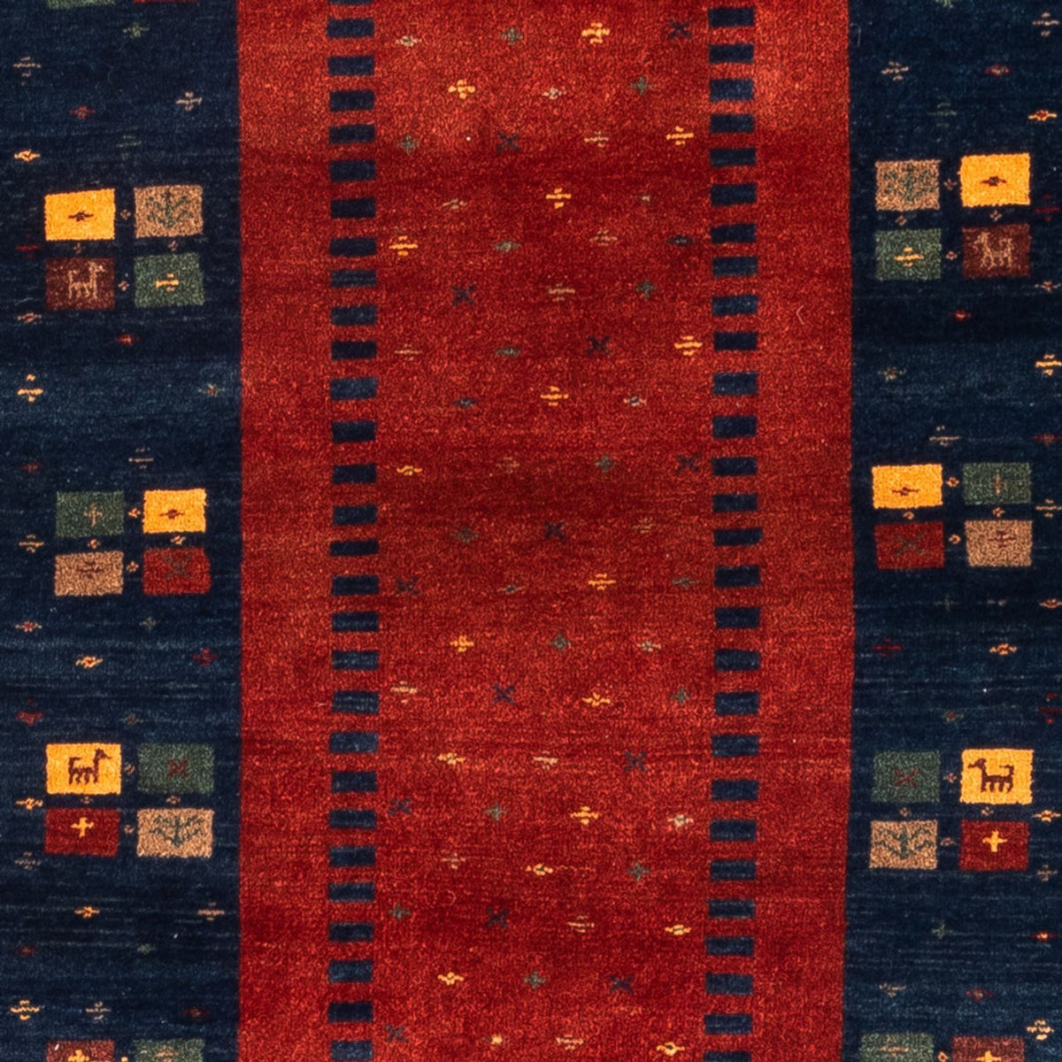 Läufer Gabbeh - Perser - 214 x 80 cm - rot