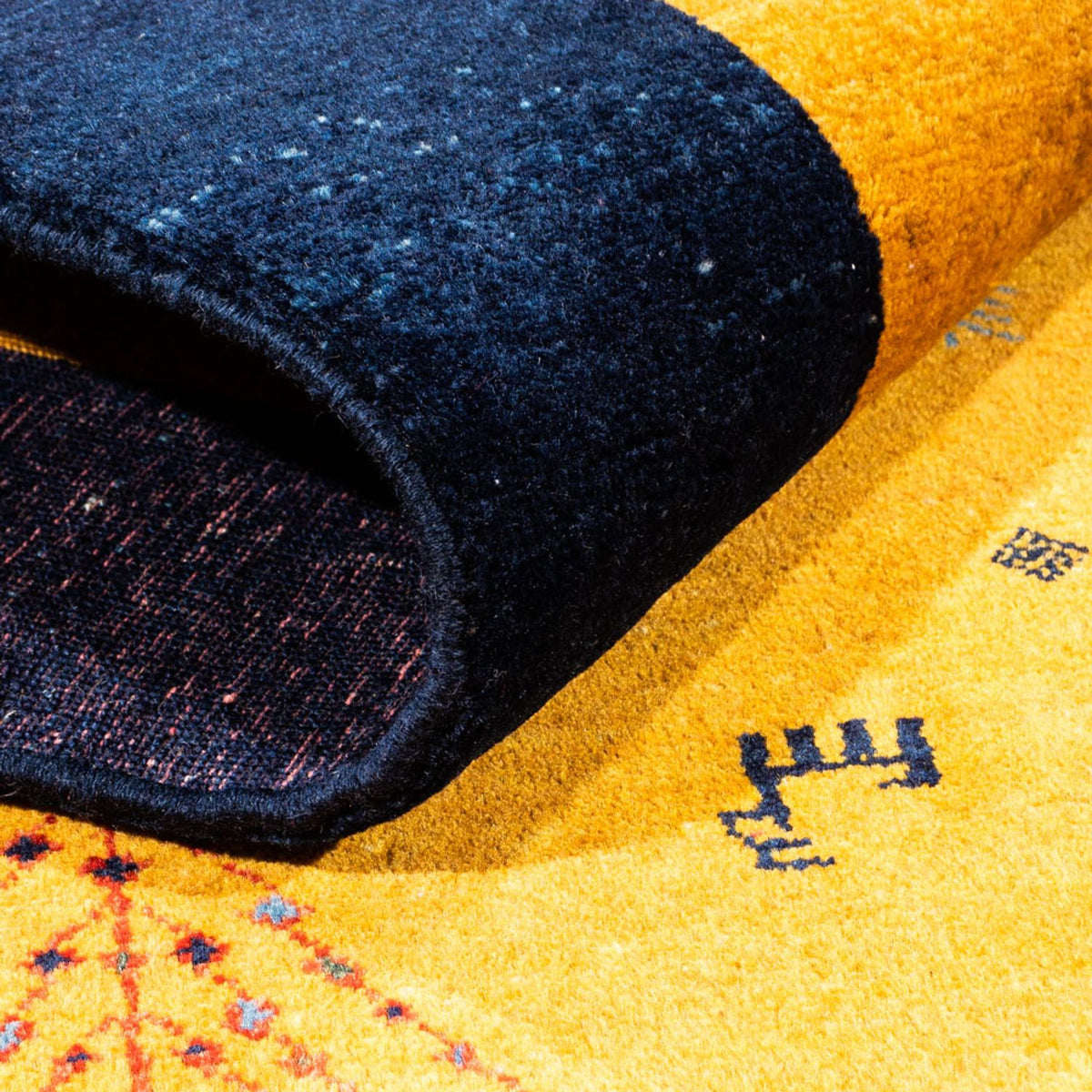 Läufer Gabbeh - Perser - 188 x 82 cm - gold