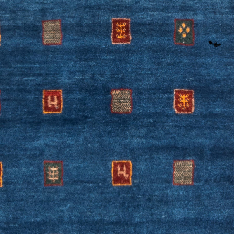 Gabbeh Teppich - Perser - 149 x 80 cm - blau