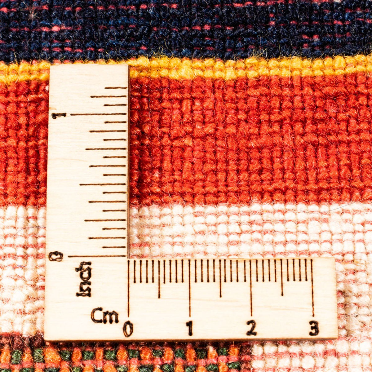 Gabbeh Teppich - Perser - 204 x 133 cm - creme