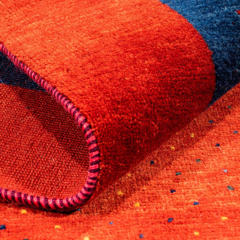 Gabbeh Teppich - Perser - 158 x 103 cm - rot