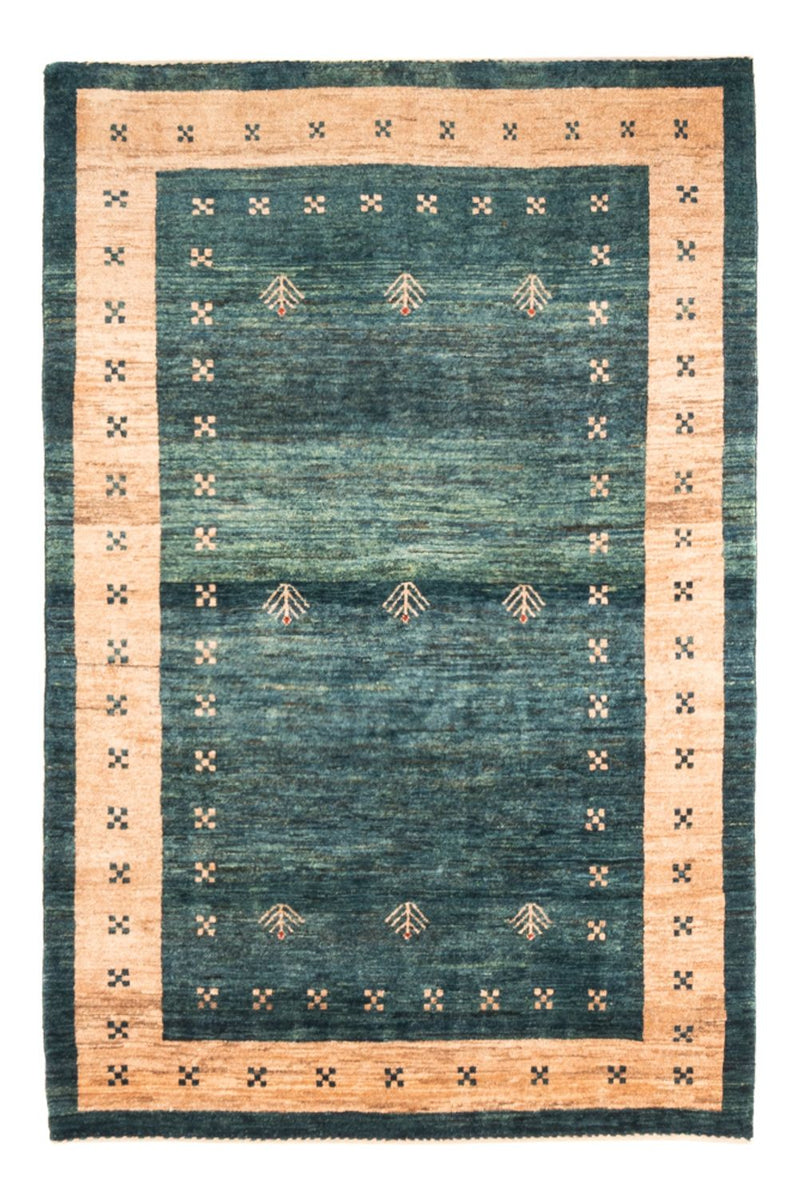 Gabbeh Teppich - Perser - 146 x 102 cm - grün