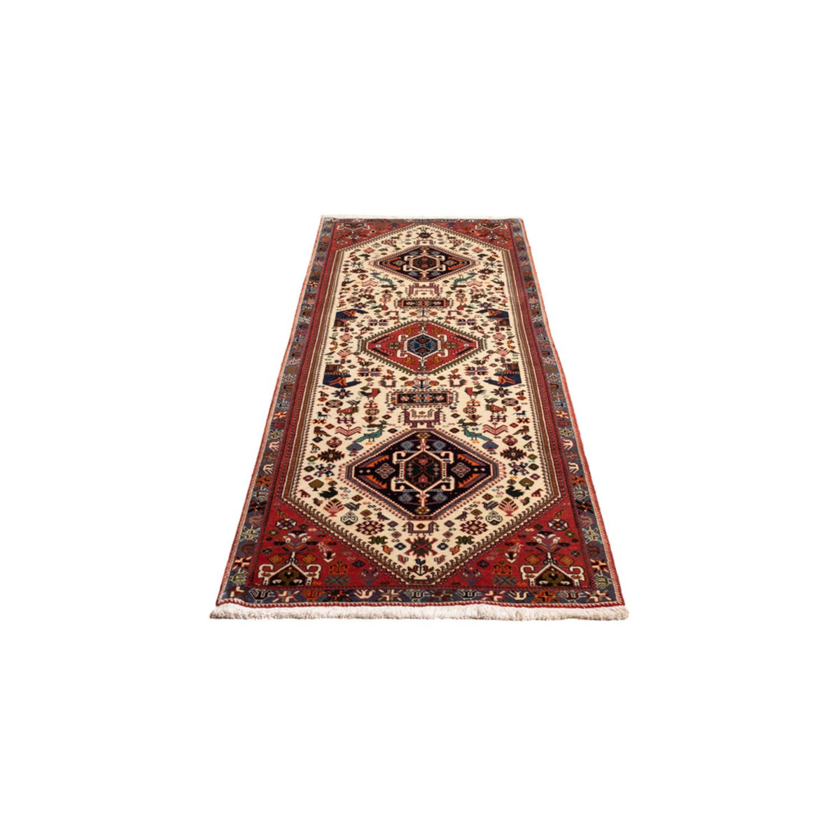 Läufer Perser - Nomadic - 250 x 77 cm - creme