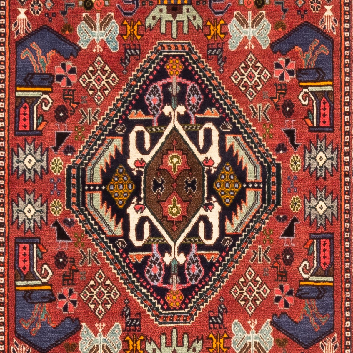 Läufer Perser - Nomadic - 258 x 80 cm - rot