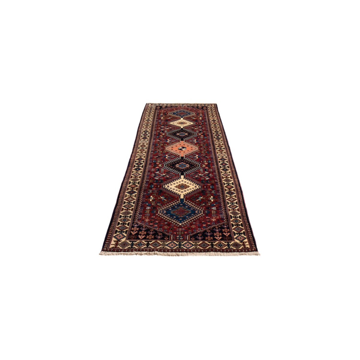Läufer Perser - Nomadic - 294 x 87 cm - rot