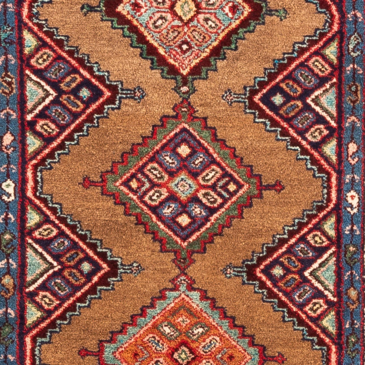 Läufer Perser - Nomadic - 298 x 86 cm - braun