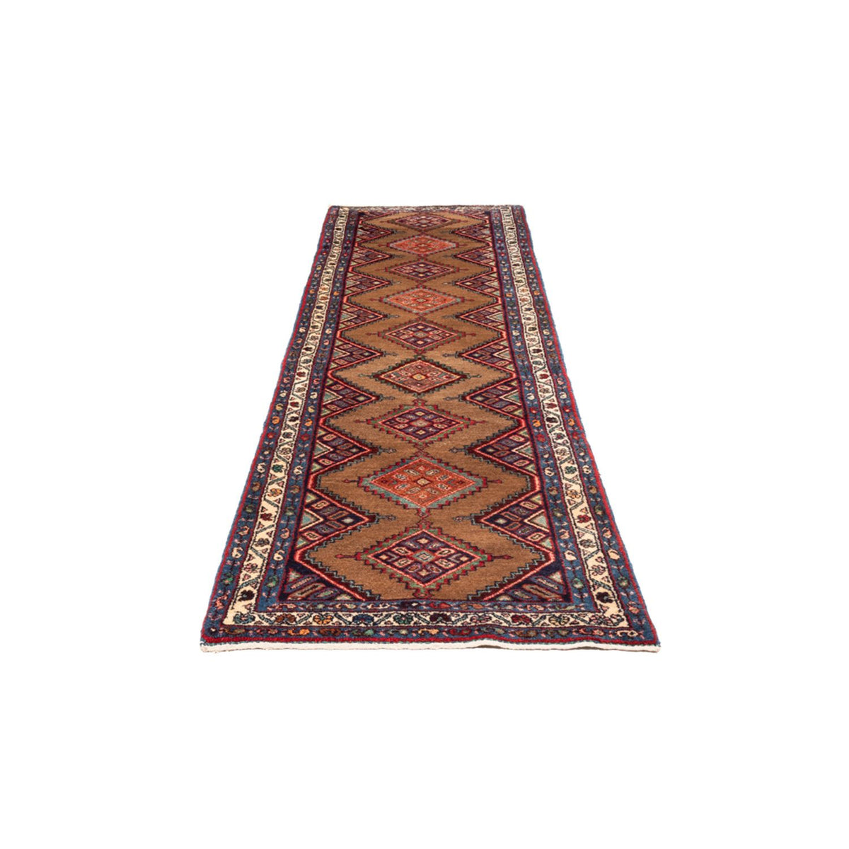 Läufer Perser - Nomadic - 298 x 86 cm - braun