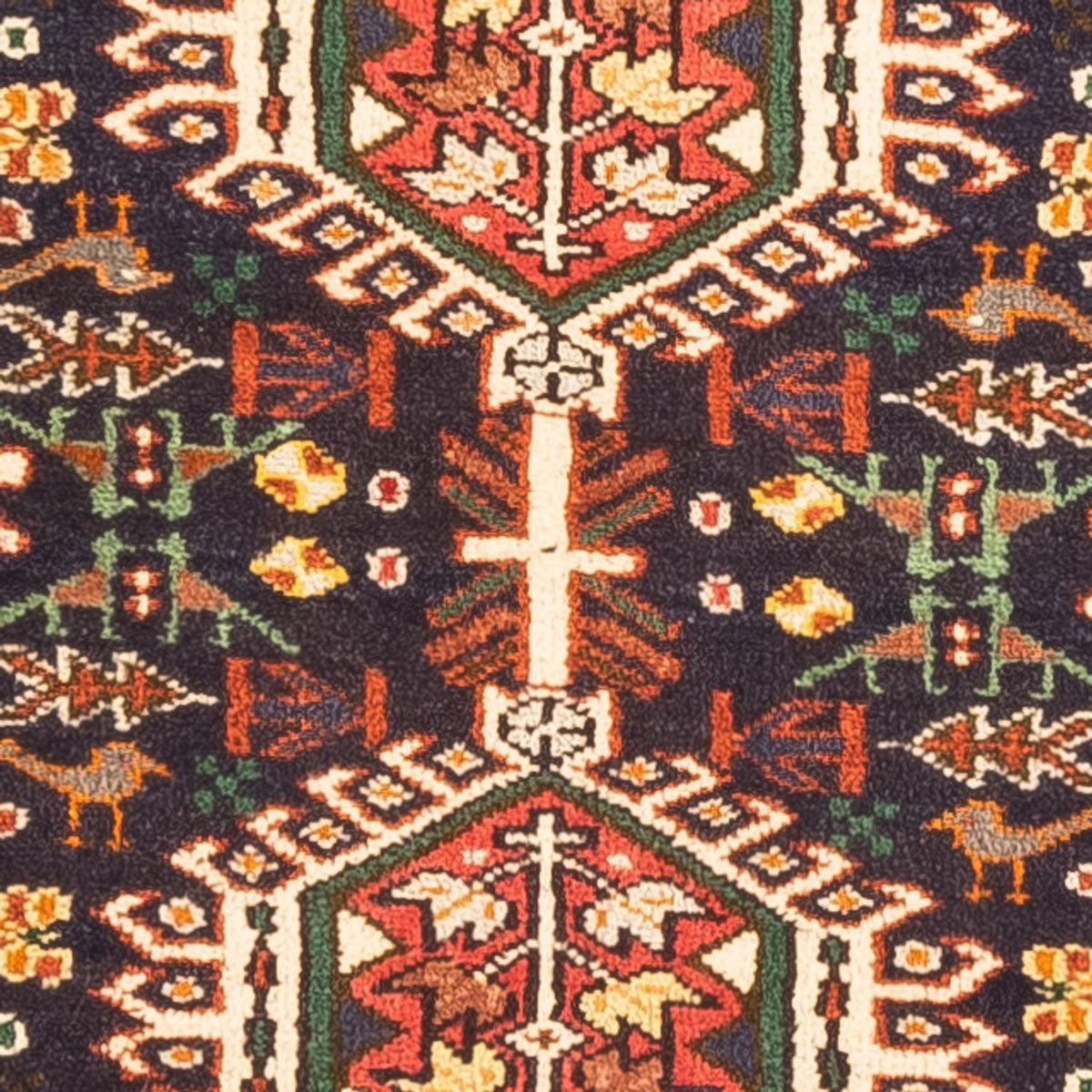 Perserteppich - Nomadic - 146 x 70 cm - dunkelblau