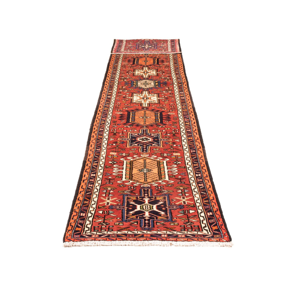 Läufer Perser - Nomadic - 406 x 73 cm - rot