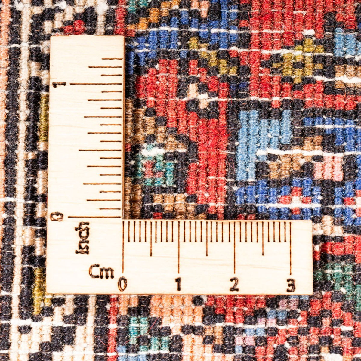 Perserteppich - Nomadic - 145 x 101 cm - rot