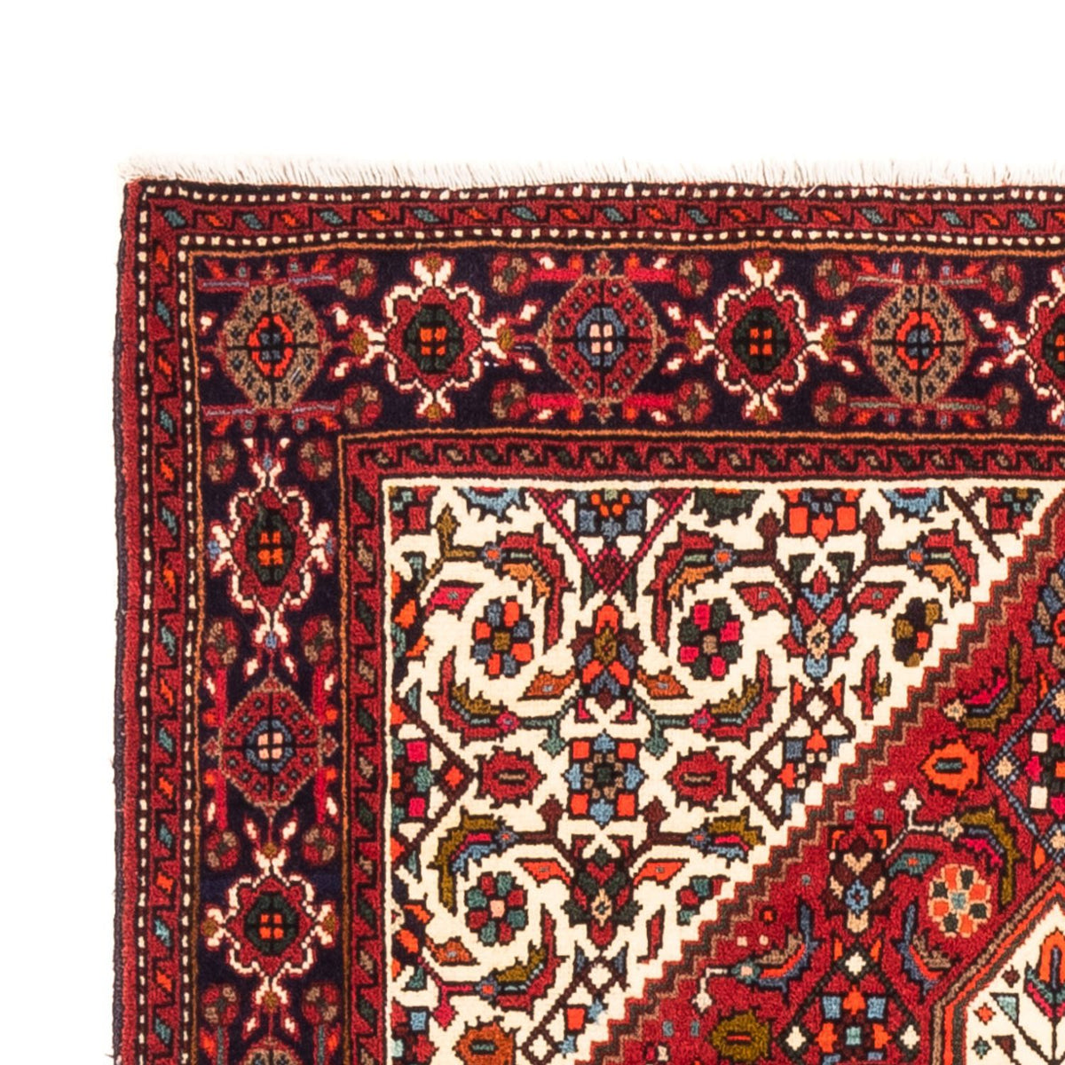 Perserteppich - Nomadic - 156 x 108 cm - rot
