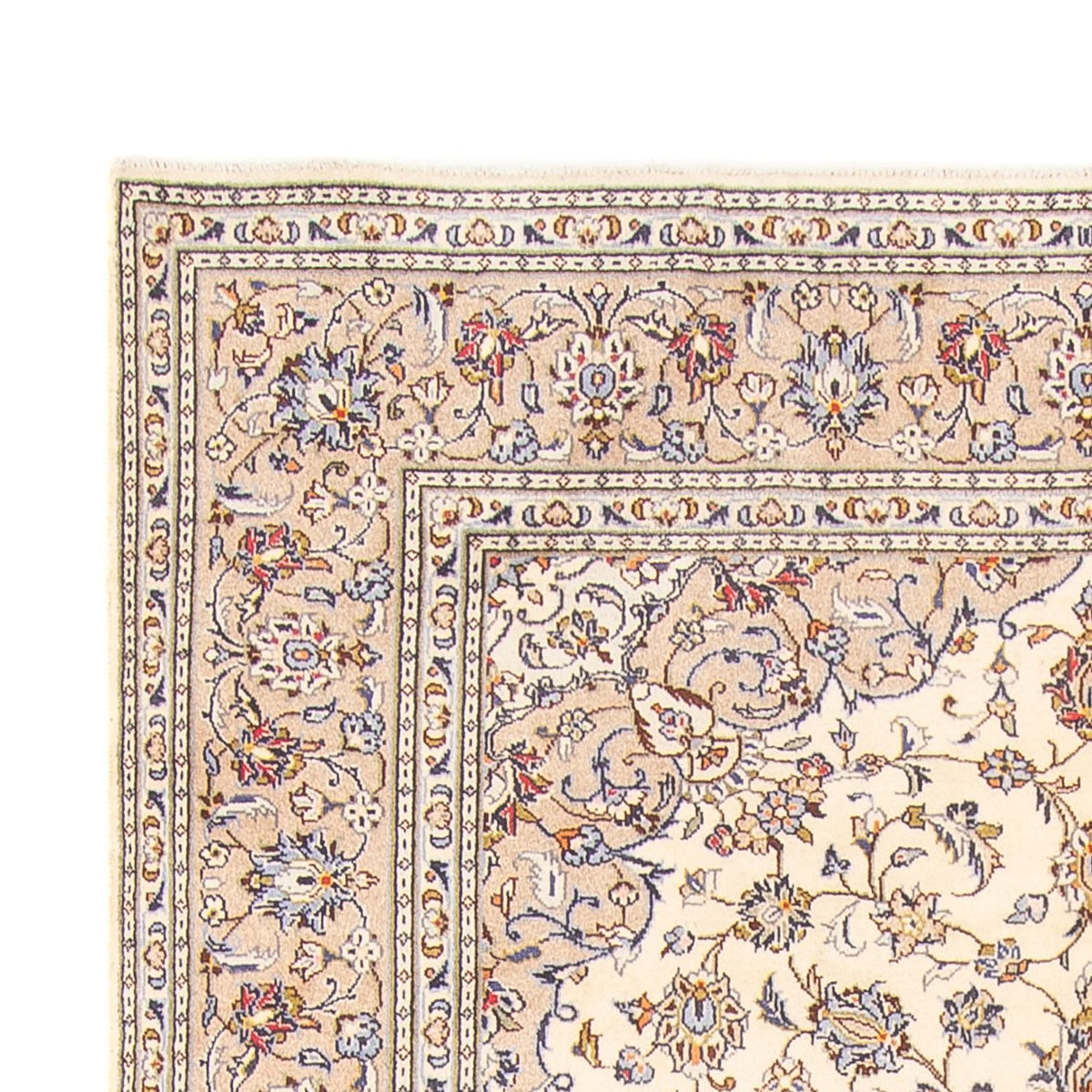 Perserteppich - Keshan - 274 x 197 cm - creme