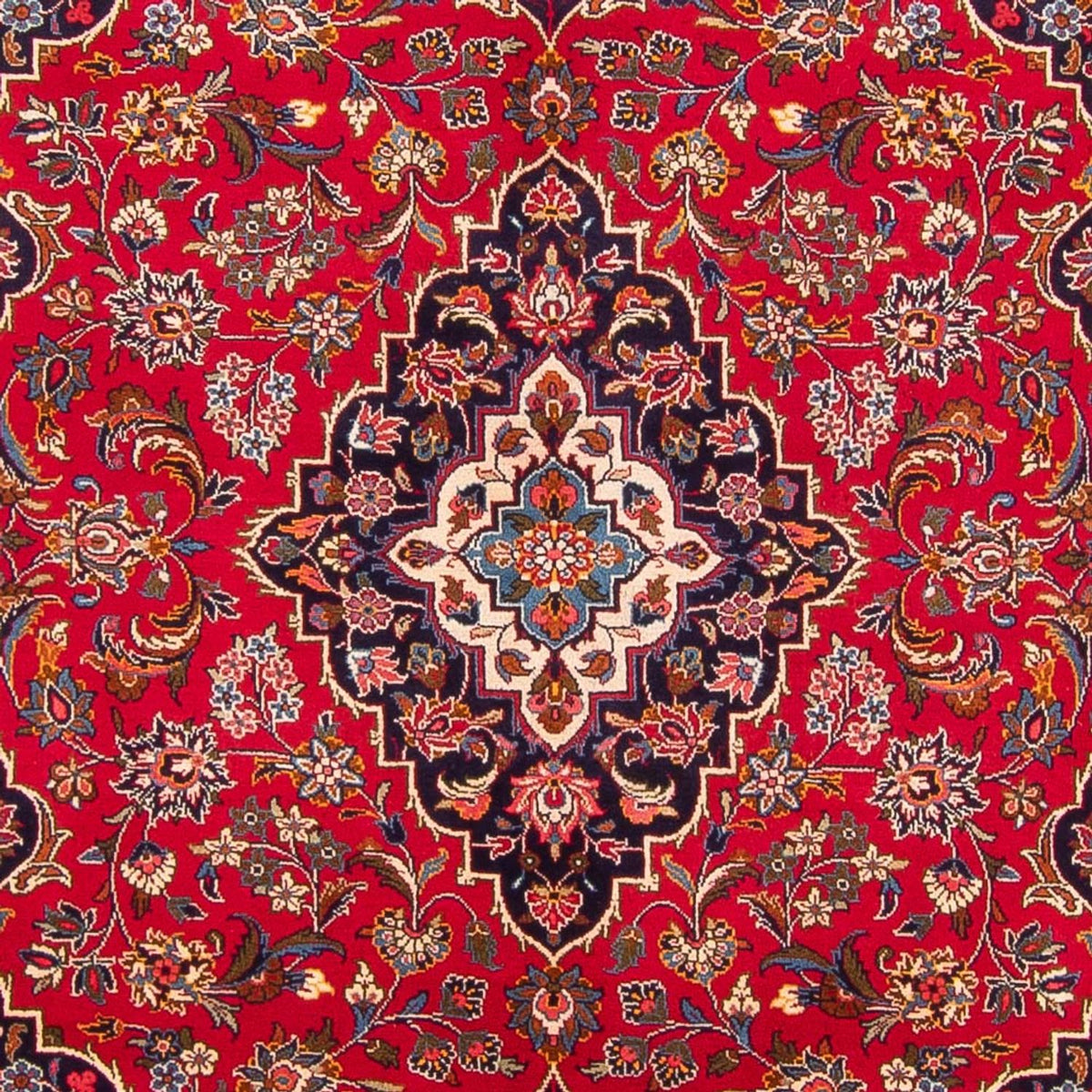 Perserteppich - Keshan - 293 x 195 cm - rot