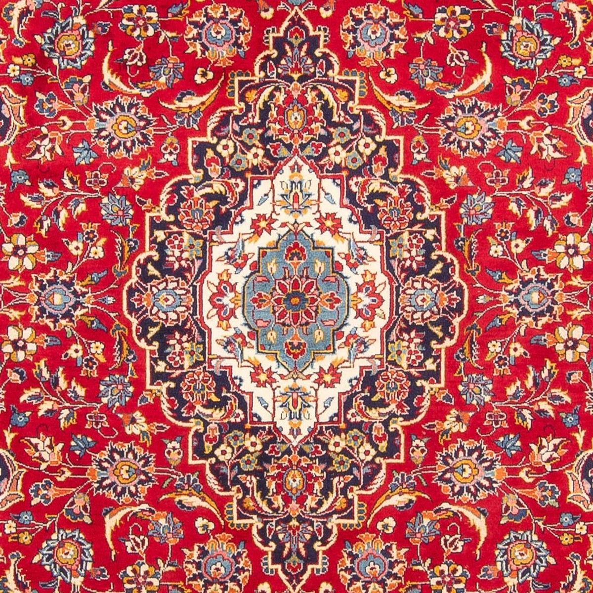 Perserteppich - Keshan - 284 x 202 cm - rot