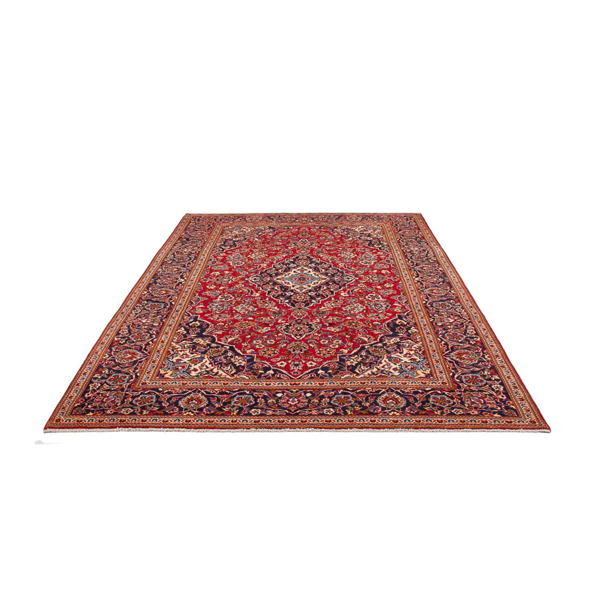 Perserteppich - Keshan - 298 x 196 cm - rot