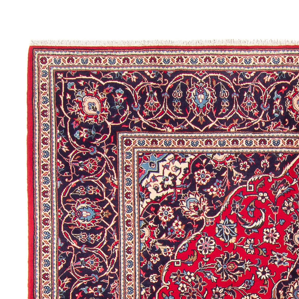 Perserteppich - Keshan - 297 x 197 cm - rot