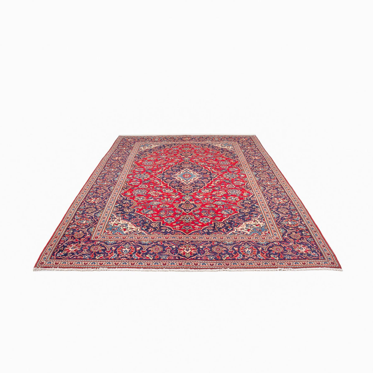 Perserteppich - Keshan - 297 x 200 cm - rot