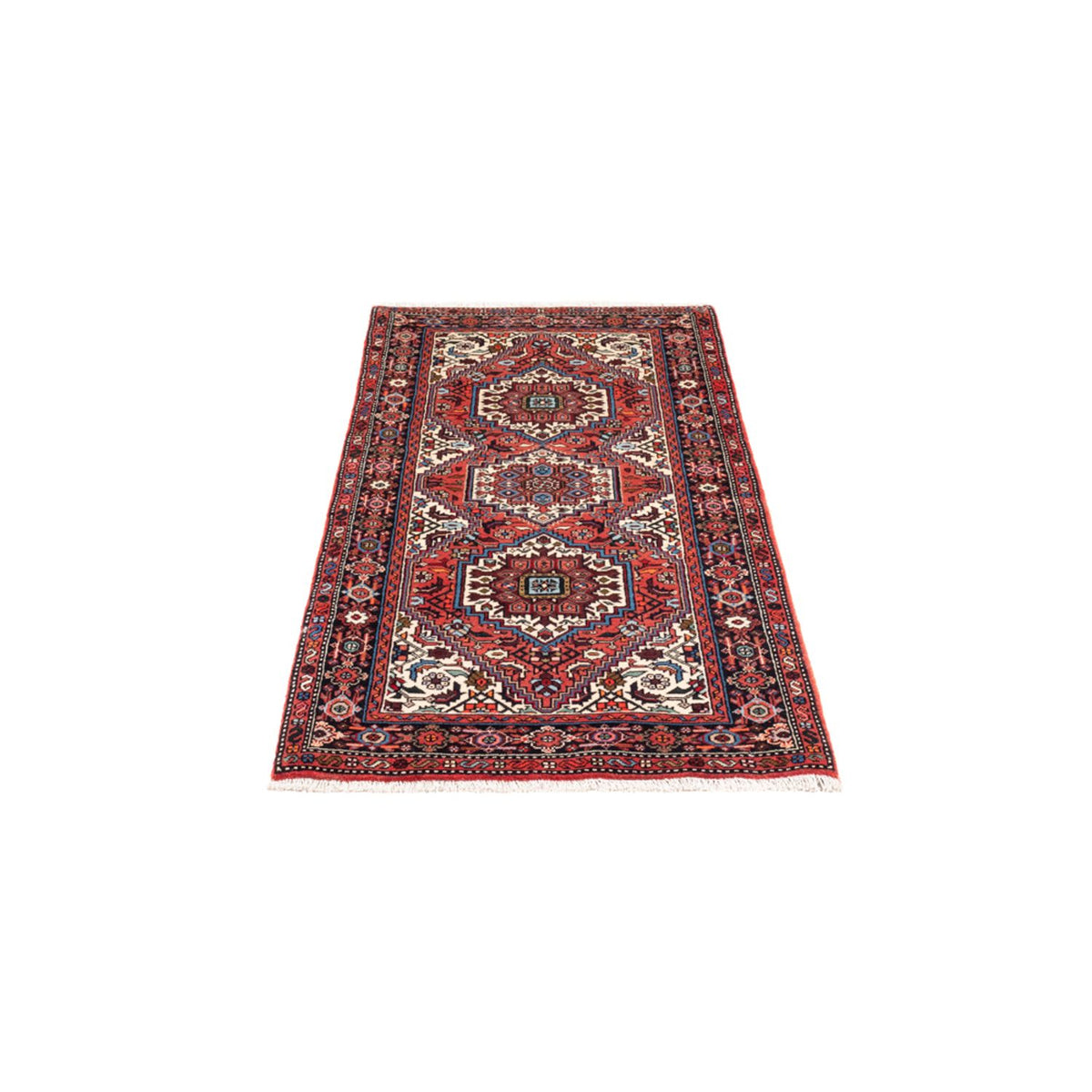 Perserteppich - Nomadic - 147 x 62 cm - rot