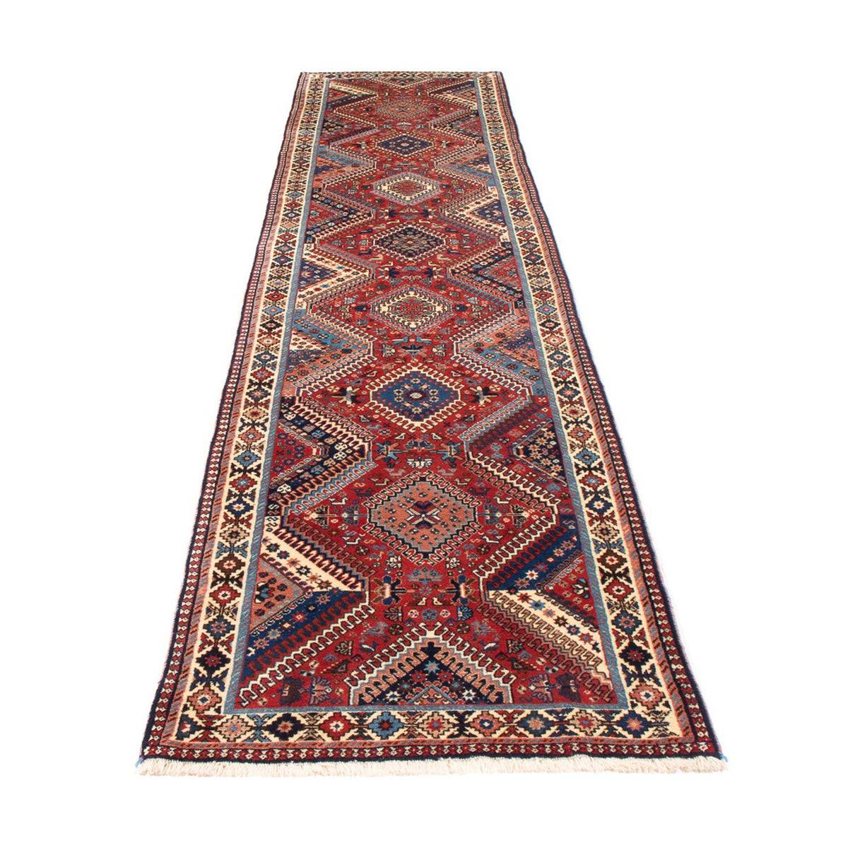 Läufer Perser - Nomadic - 387 x 80 cm - rot