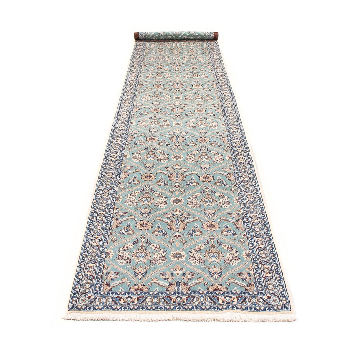 Läufer Perser - Nain - Premium - 375 x 75 cm - beige