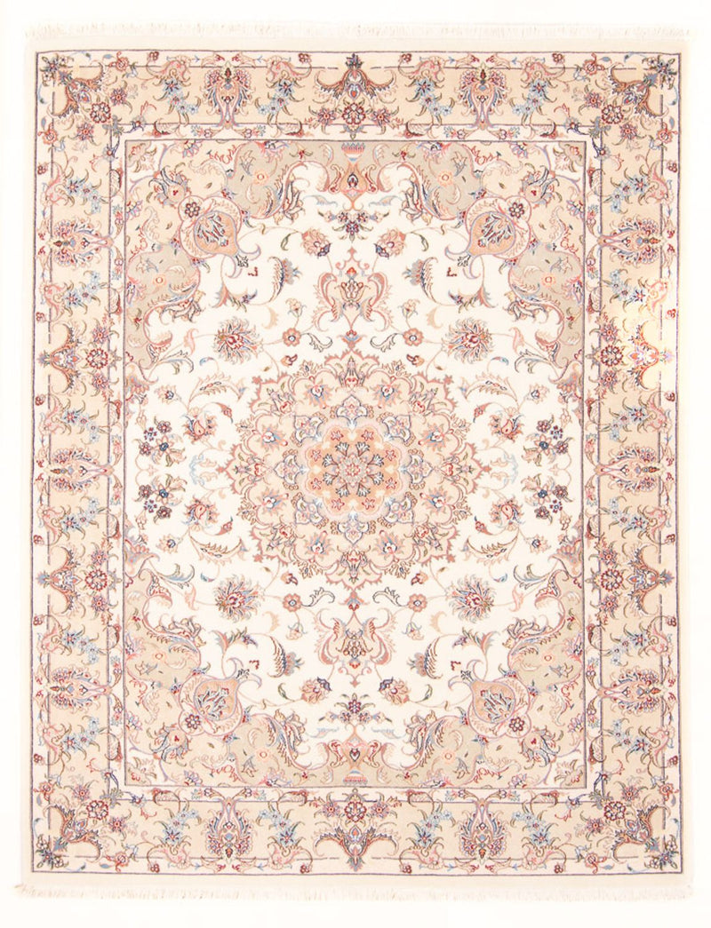 Perserteppich - Täbriz - Royal - 198 x 148 cm - creme
