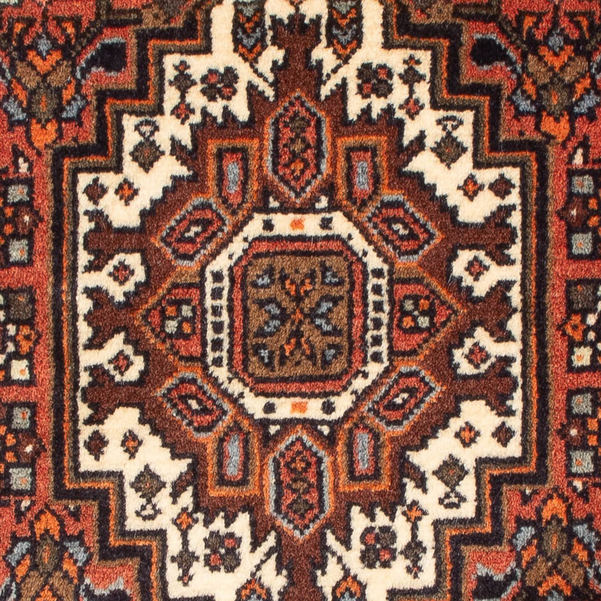 Perserteppich - Nomadic - 90 x 61 cm - rot