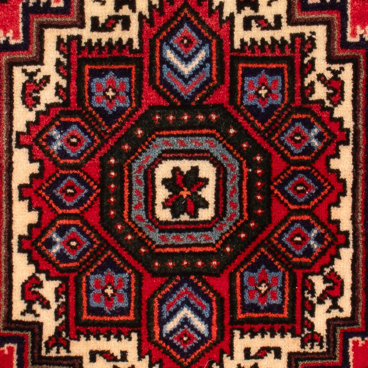 Perserteppich - Nomadic - 72 x 48 cm - rot