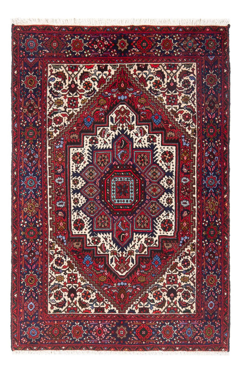 Perserteppich - Nomadic - 117 x 81 cm - rot