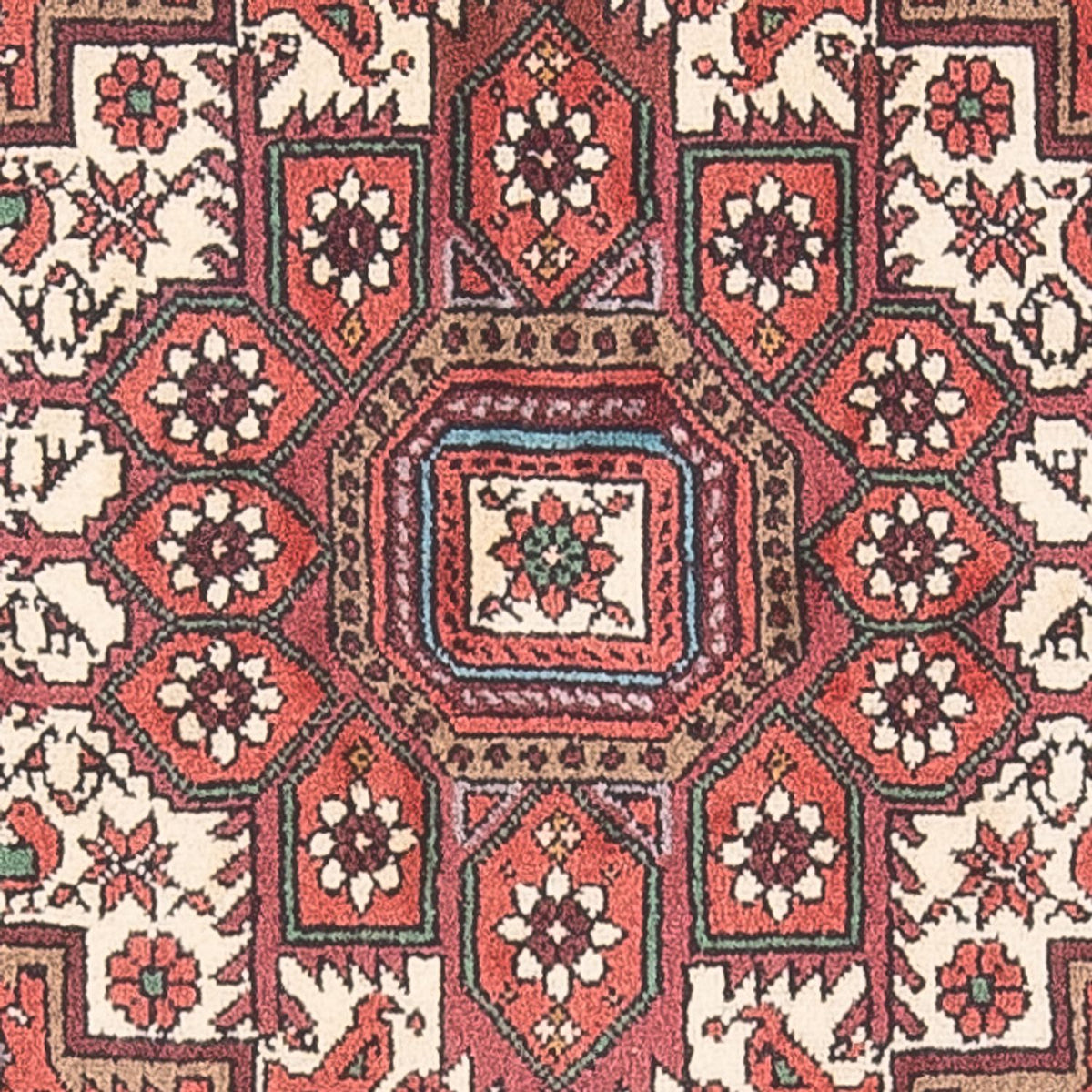 Perserteppich - Nomadic - 120 x 81 cm - hellrot