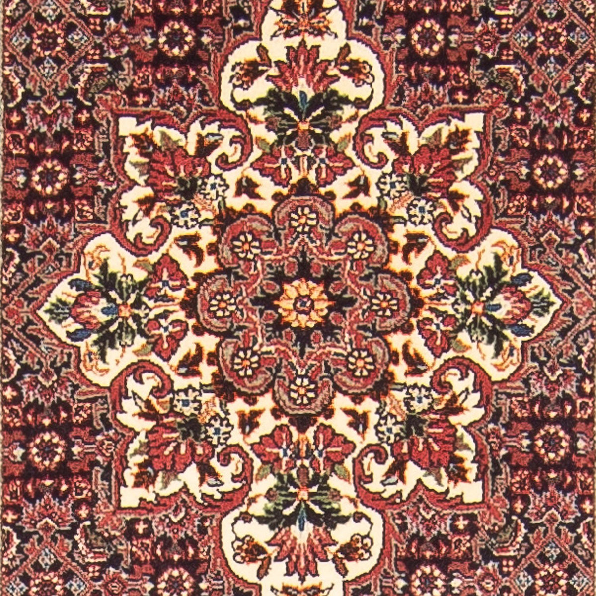 Läufer Perser - Bidjar - Royal - 357 x 70 cm - dunkelblau