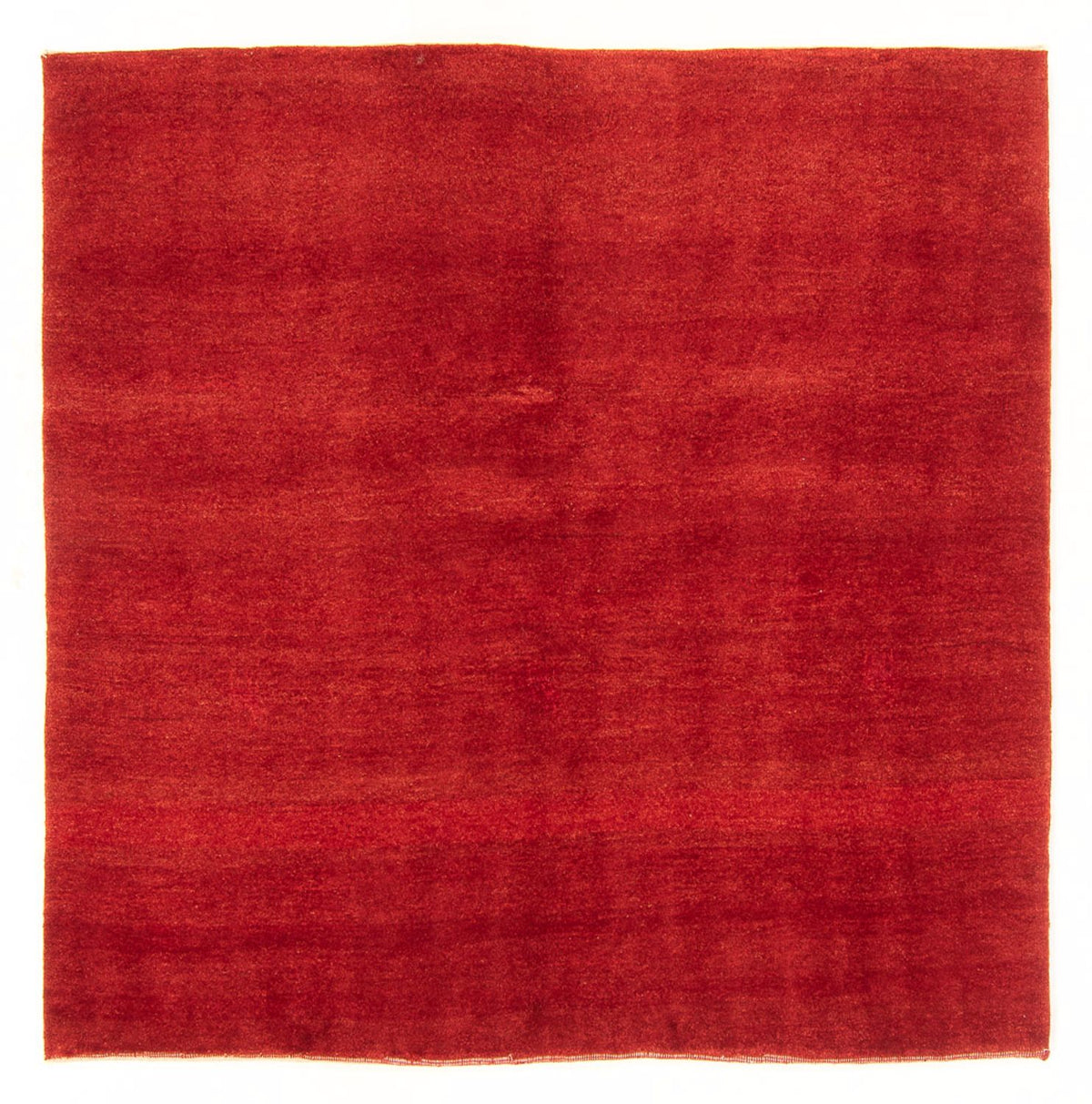 Gabbeh Teppich - Perser quadratisch  - 168 x 168 cm - rot