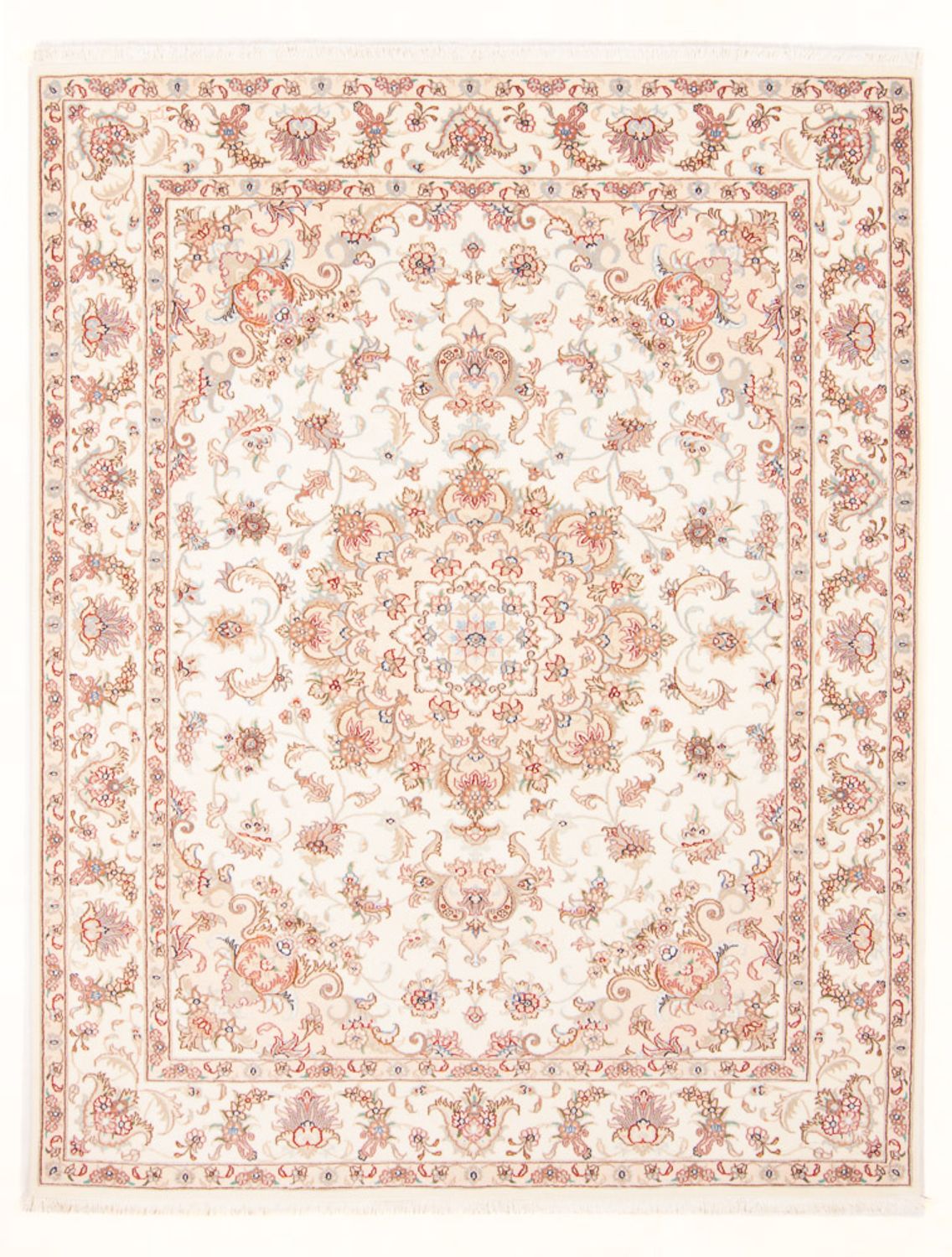 Perserteppich - Täbriz - Royal - 200 x 149 cm - creme