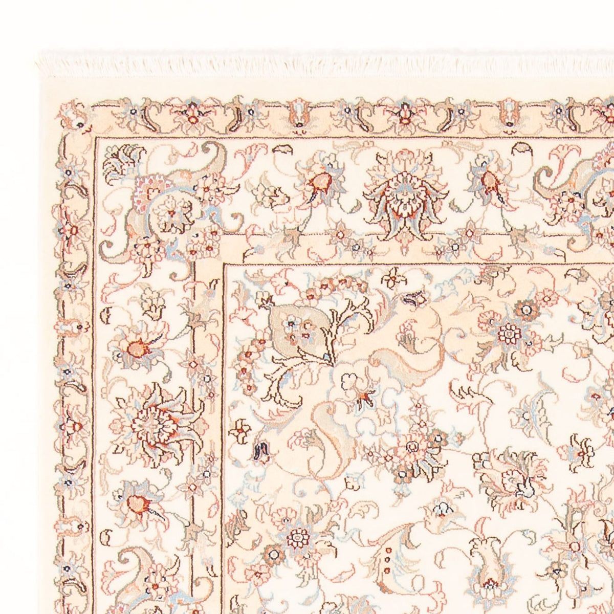 Perserteppich - Täbriz - Royal - 203 x 150 cm - creme