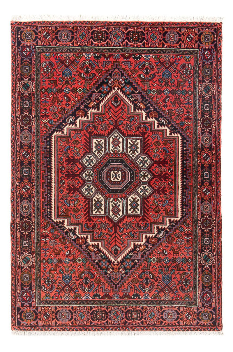 Perserteppich - Nomadic - 123 x 77 cm - rot