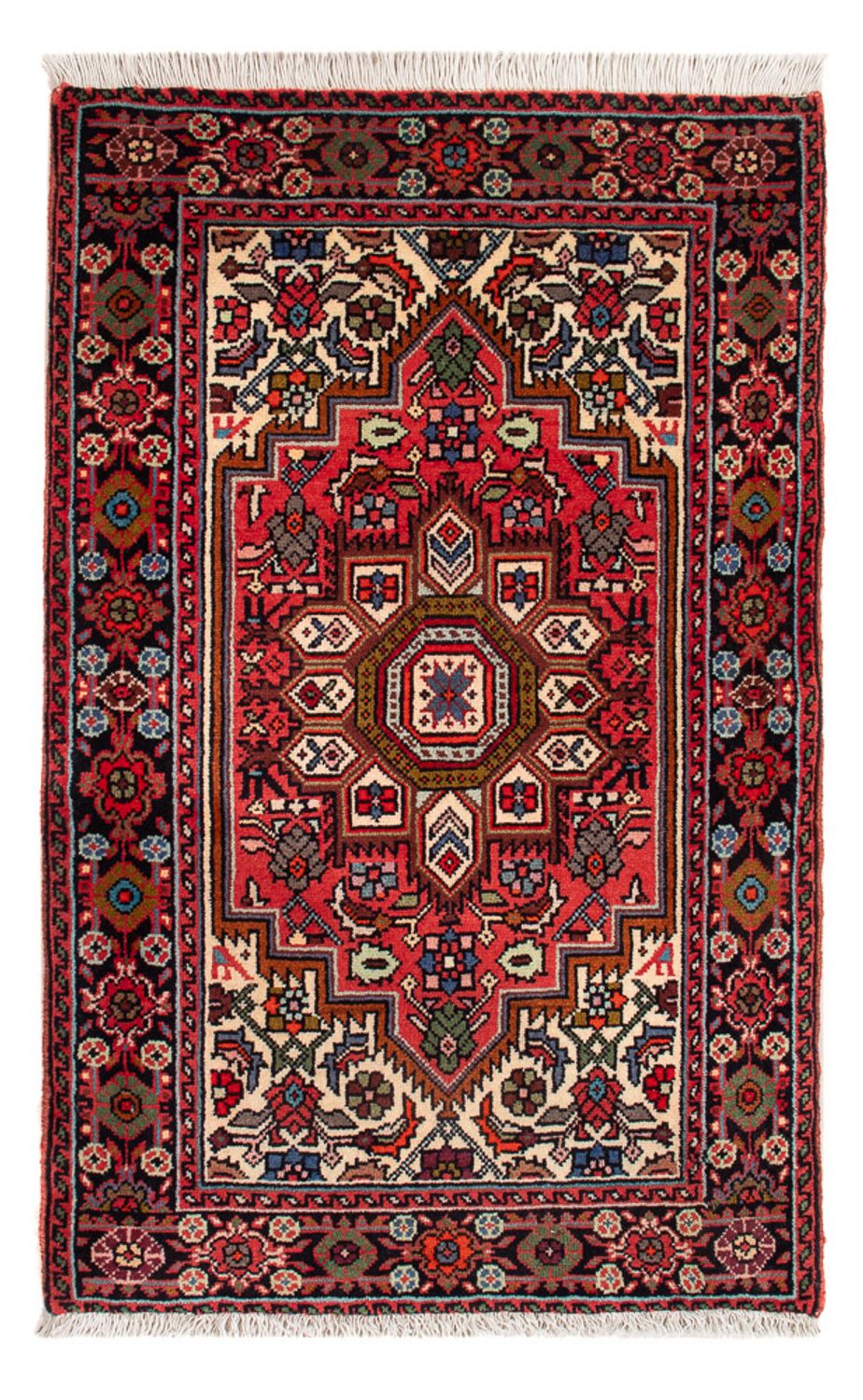 Perserteppich - Nomadic - 91 x 58 cm - rot