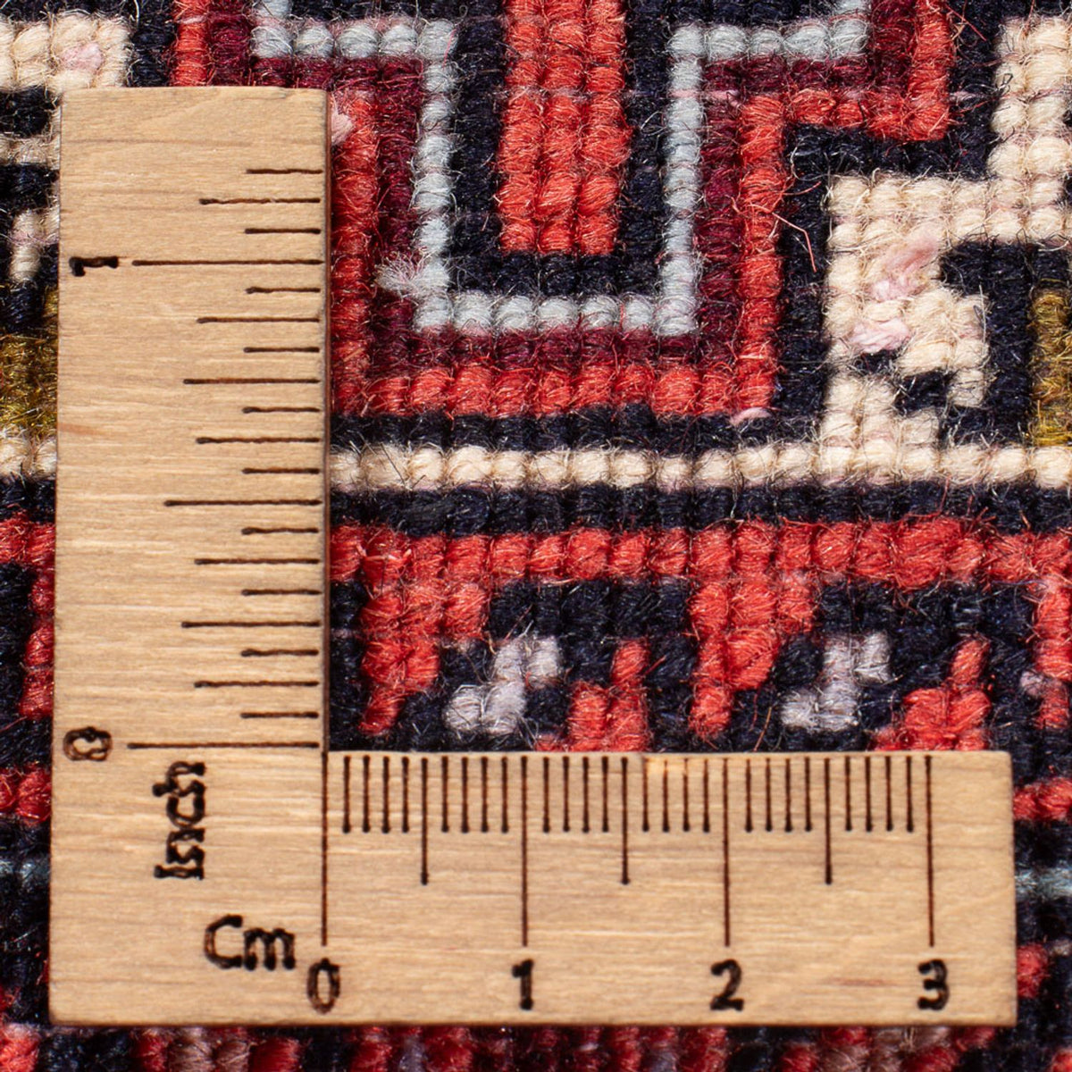 Perserteppich - Nomadic - 123 x 82 cm - dunkelrot