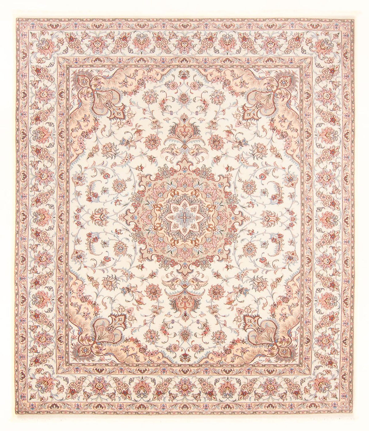 Perserteppich - Täbriz - Royal - 252 x 199 cm - creme