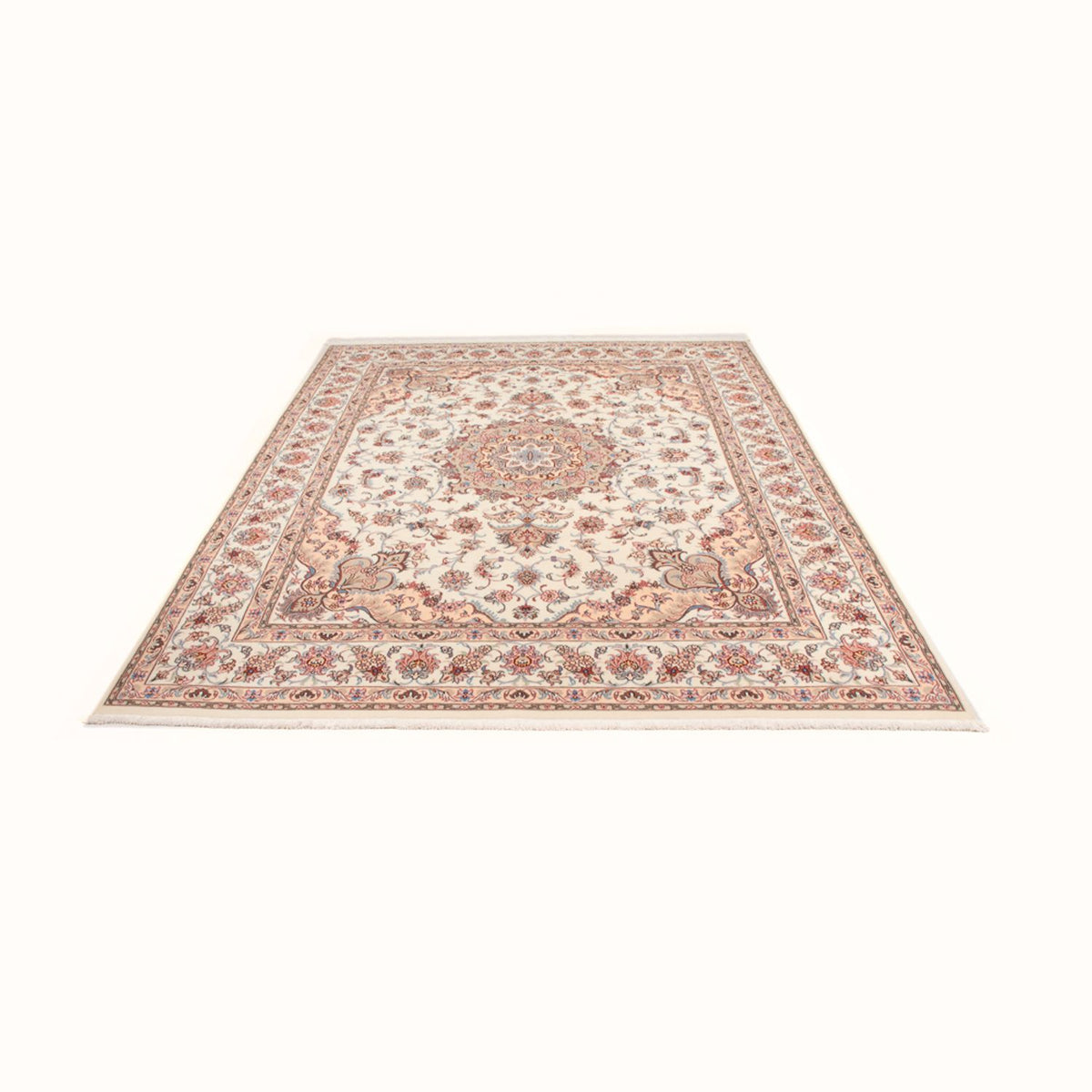 Perserteppich - Täbriz - Royal - 252 x 199 cm - creme